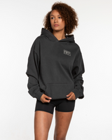 Fed By The Fruit Mens Hoodie - Washed Black - You Will Be Saved Logo