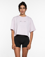 Fit Results - The Oversized Crop Tee - Orchid