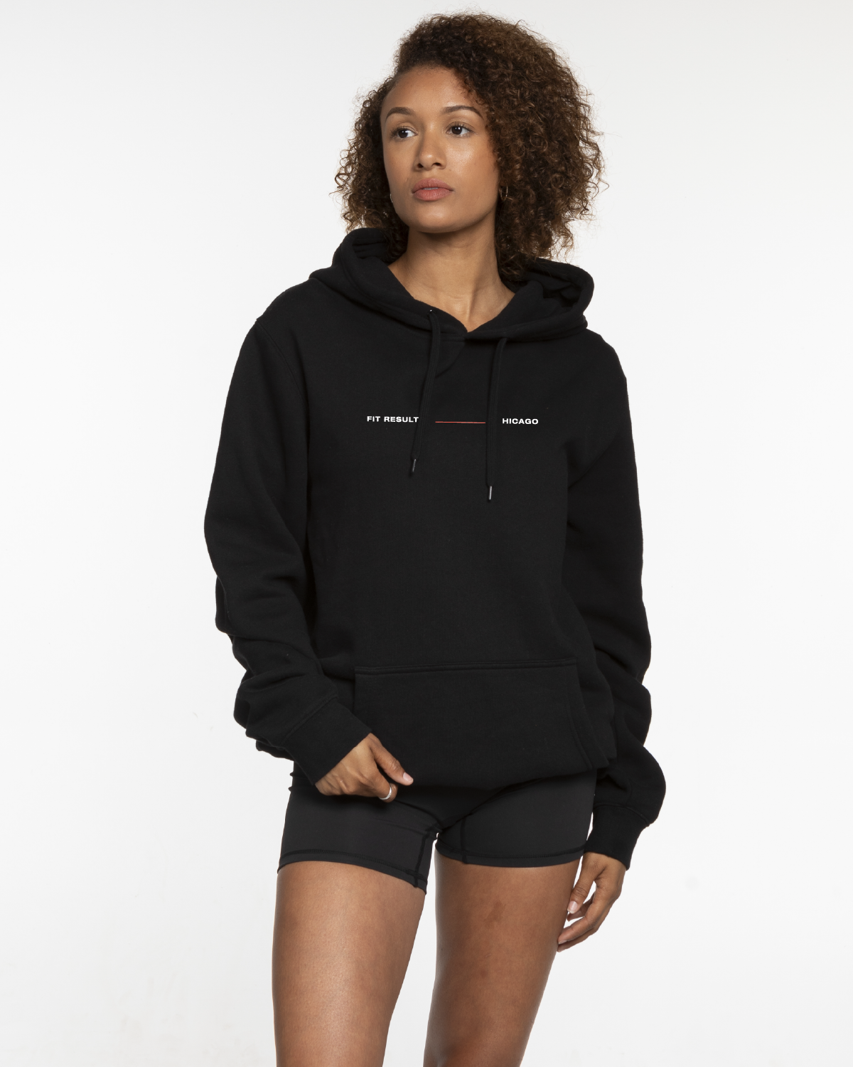 Fit Results Mens Classic Hoodie - Black
