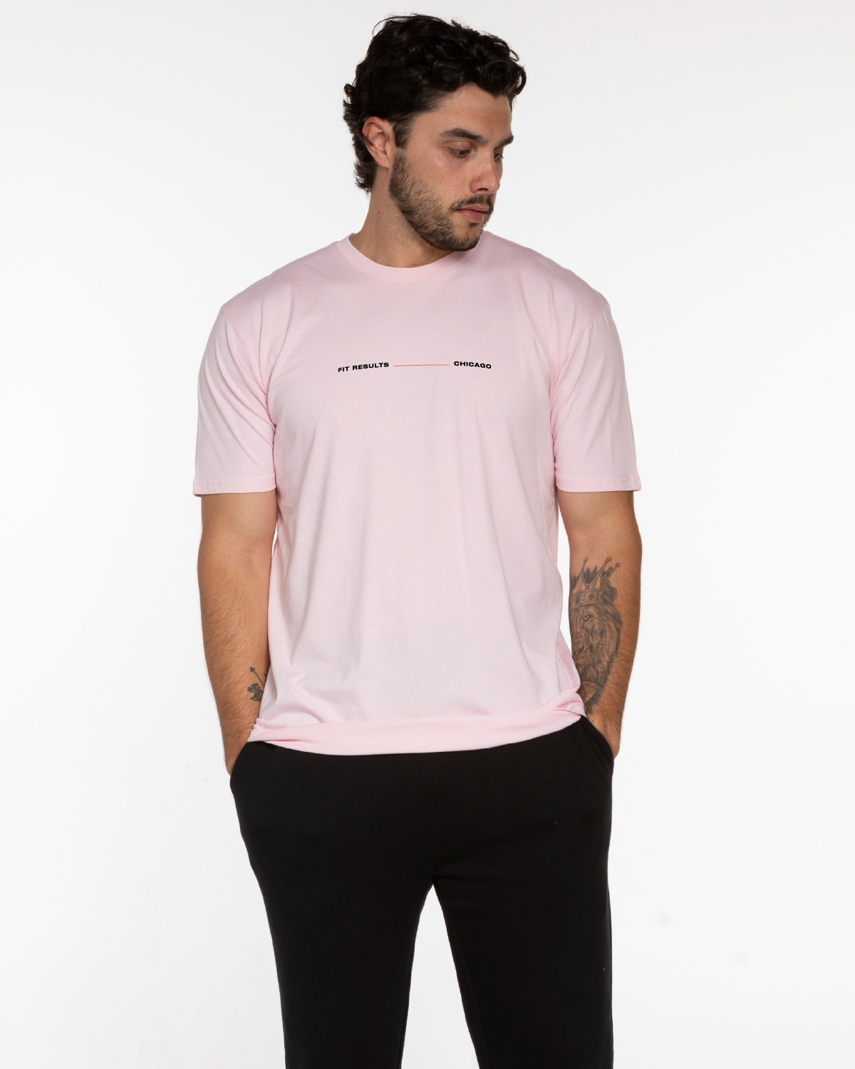 Fit Results -The Mens Tee - Pink
