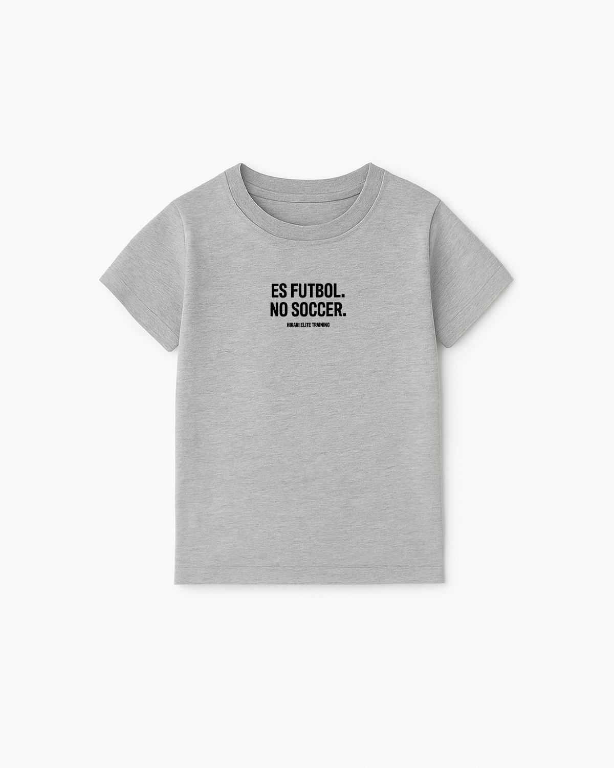 Hikari Kids Core Tee - Heather Steel