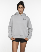 Hikari Elite Womens Hoodie - Storm Grey (Back Round Edition)