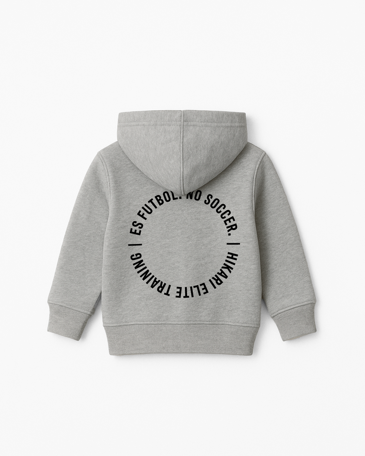 Hikari Elite Kids Hoodie - Heather Steel (Back Round Edition)