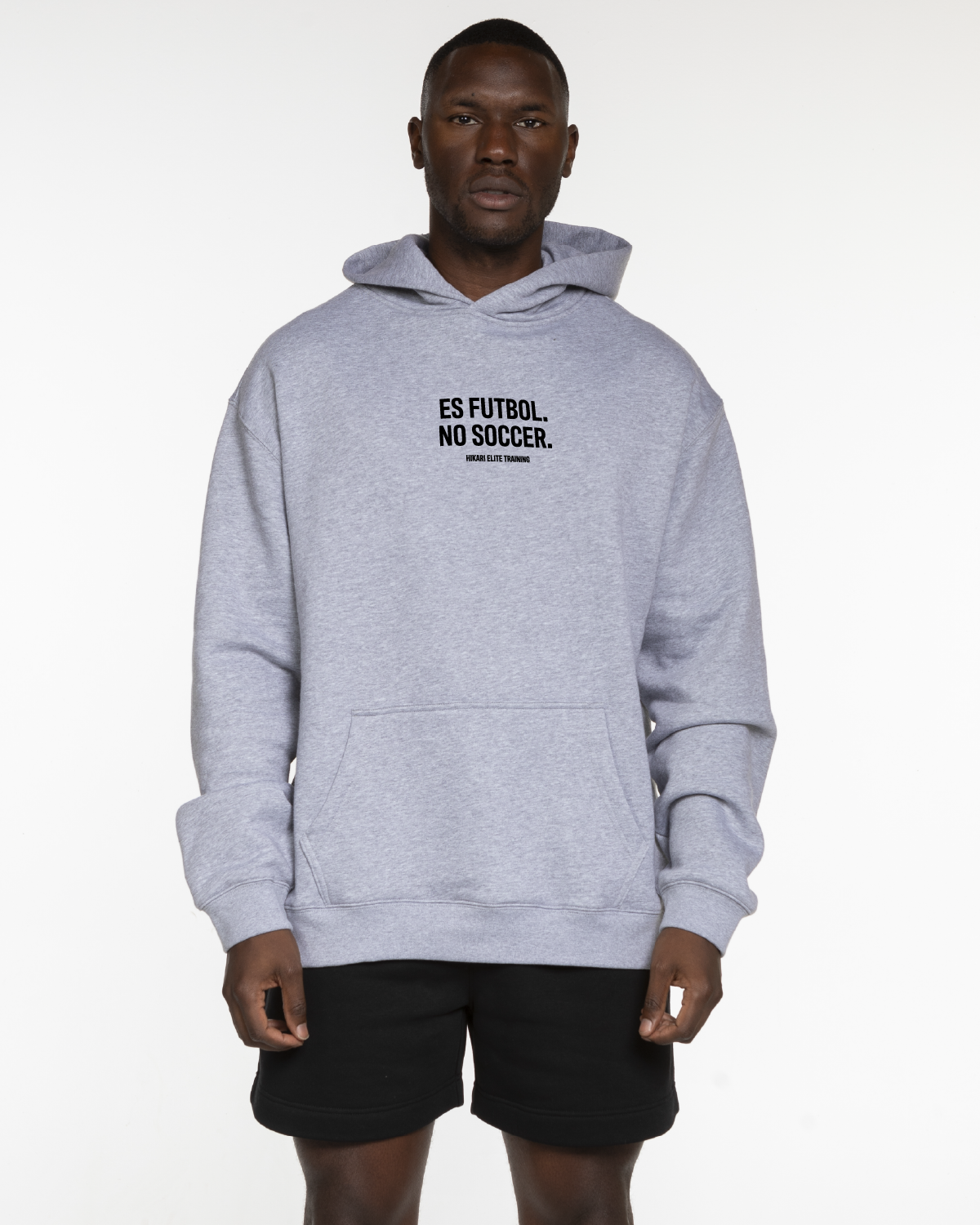 Hikari Elite Mens Hoodie - Heather Steel