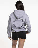 Hikari Elite Womens Hoodie - Heather Steel (Back Round Edition)