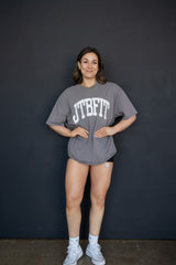 JTBFit Mens Heavyweight Tee - Washed Gray