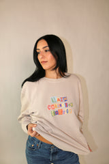 Main Character Classic Crewneck - Washed Ivory