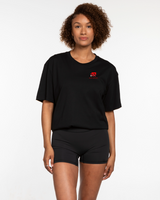 The Mens Tee - Black - Irfitness LLC - Left Chest / Back - 1000 - Full Color