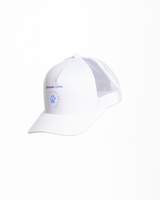 LLR - The 5 Panel Trucker Hat - White