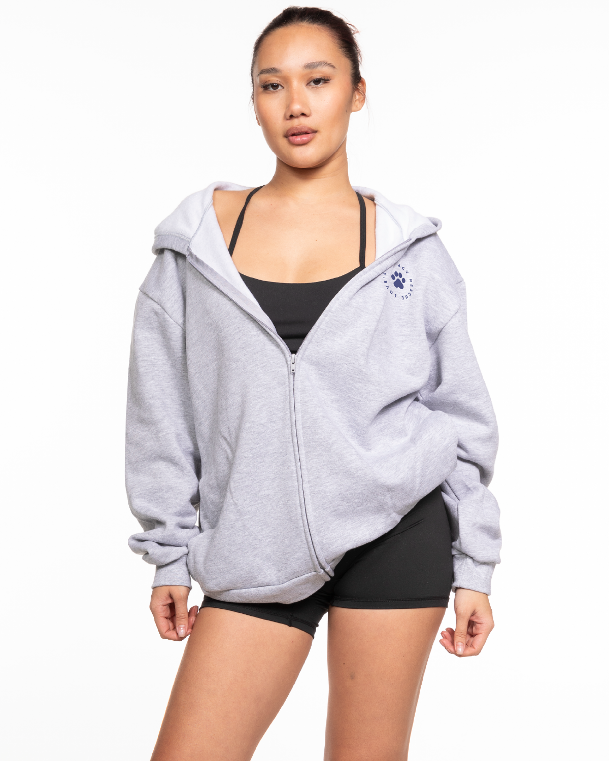 LLR - The Recycled Unisex Zip Hoodie - Heather