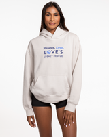 LLR - The Womens Hoodie - Washed Bone