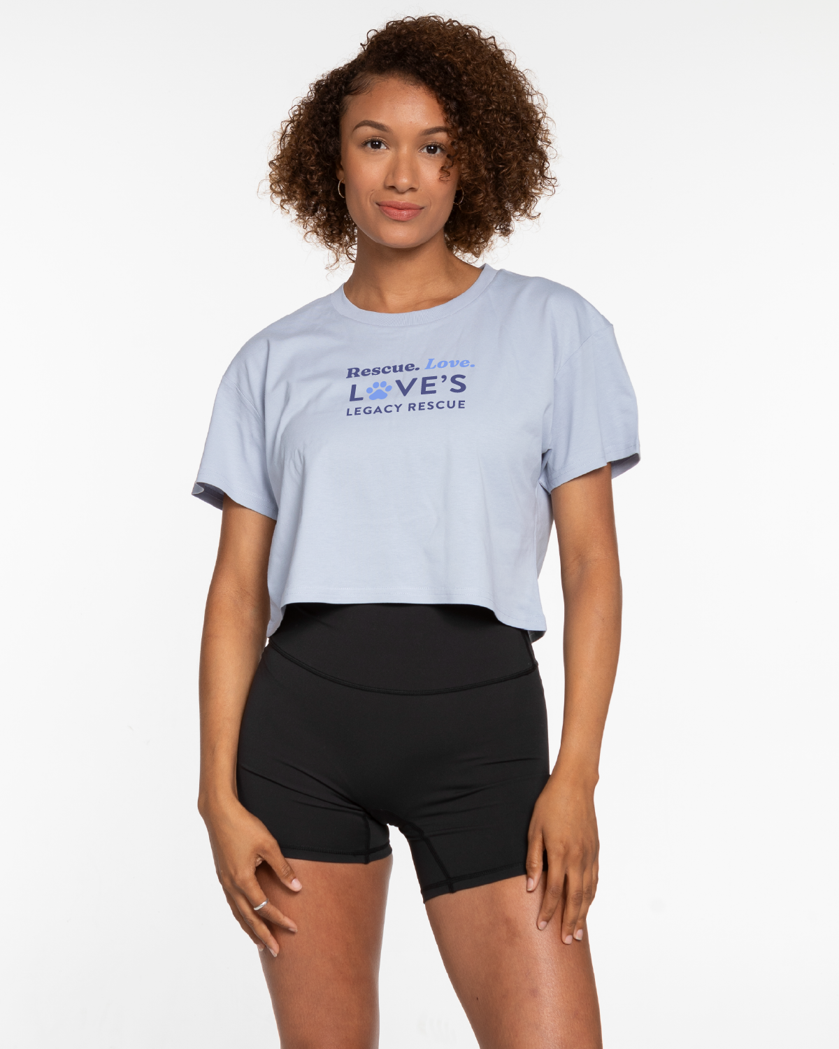 LLR - The Crop Tee - Powder