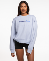 LLR - The Womens Crewneck - Powder