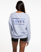 LLR - The Womens Crewneck - Powder