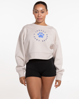 LLR - The Womens Crop Crewneck - Bone