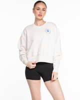 LLR - The Womens Heavyweight Crop - Off White