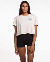 LLR - The Crop Tee - Bone