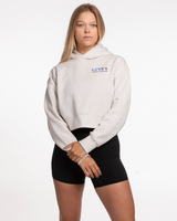 LLR - The Womens Crop Hoodie - Bone