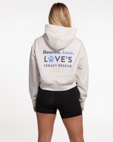 LLR - The Womens Crop Hoodie - Bone