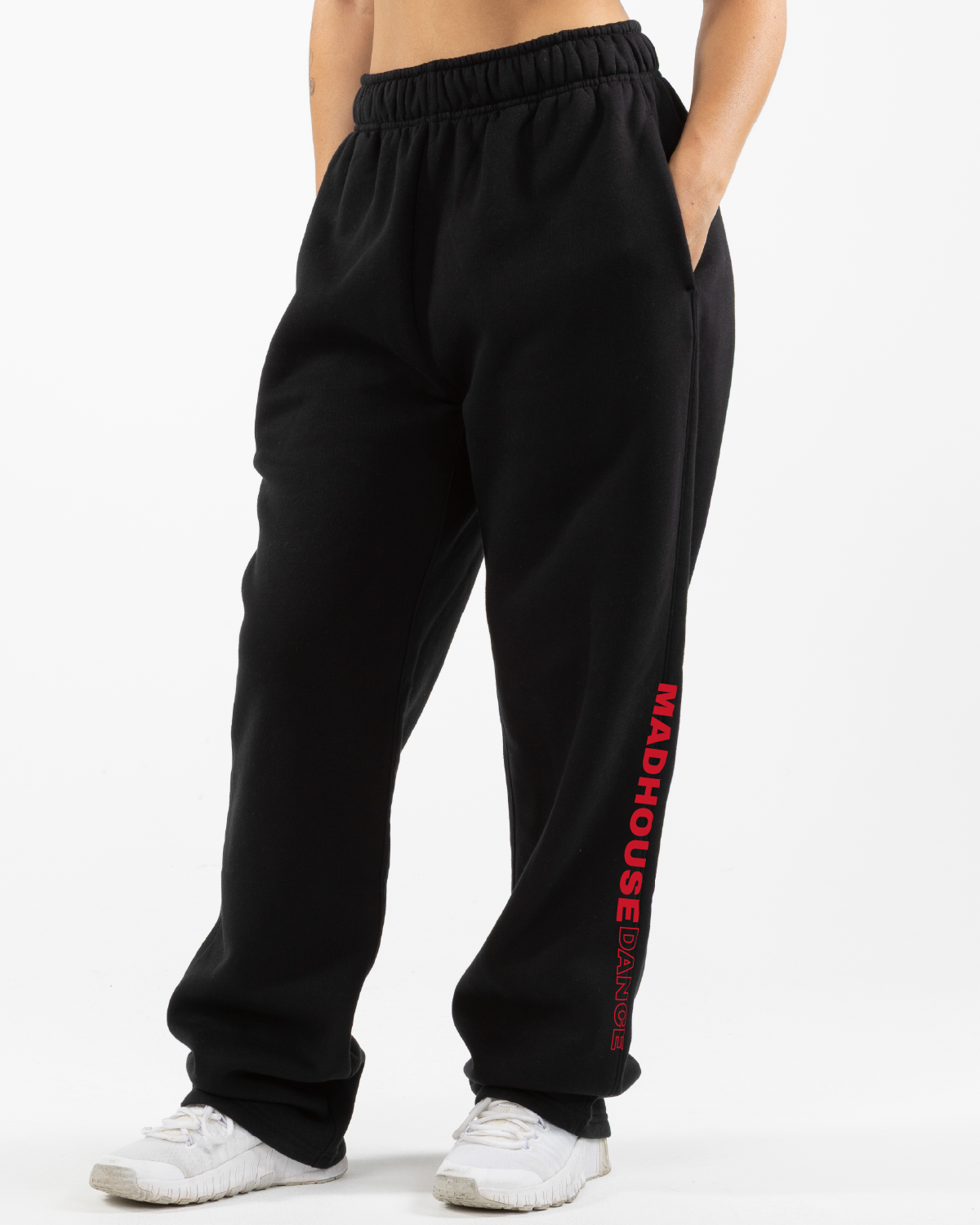 Madhouse - The Straight Leg Sweatpant - Black