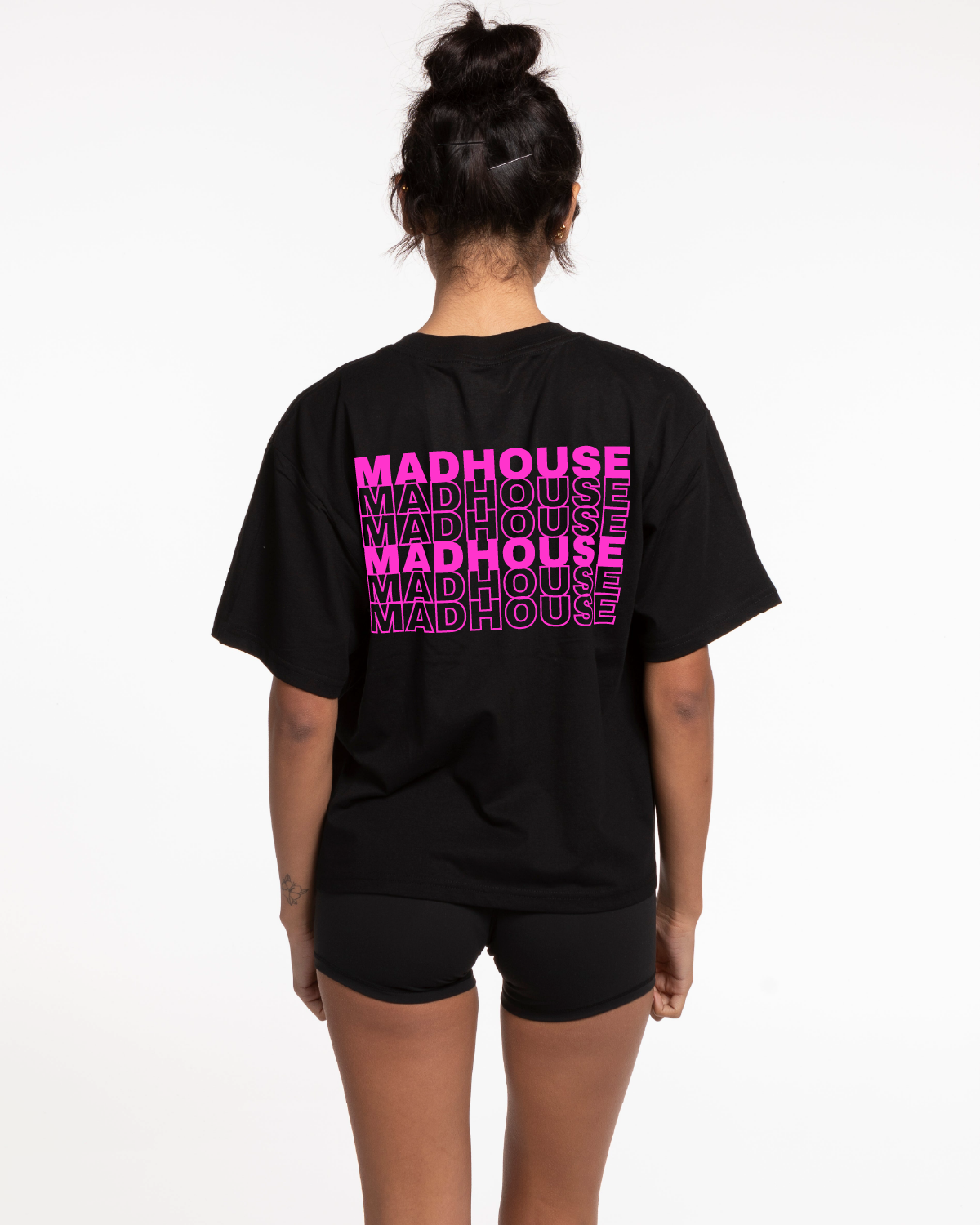 Madhouse - The Womens Oversized Tee - Black