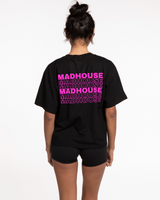 Madhouse - The Womens Oversized Tee - Black