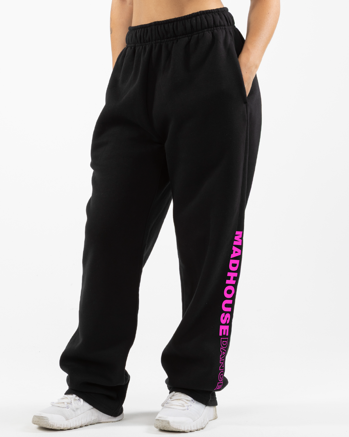 Madhouse Straight Leg Sweatpant - Black
