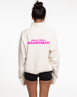 Madhouse - The Womens 1/4 Zip - Off White