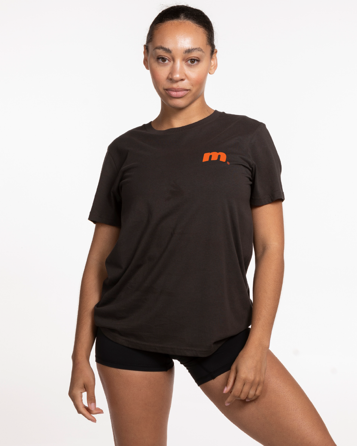 Motivate Movement Womens Tee - Charcoal