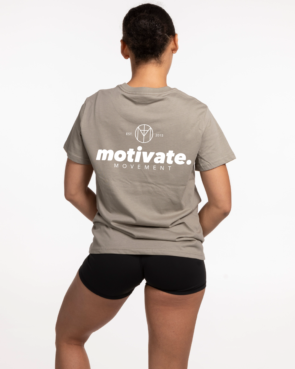 Motivate Movement Womens Tee - Eucalyptus