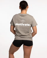 Motivate Movement Womens Tee - Eucalyptus