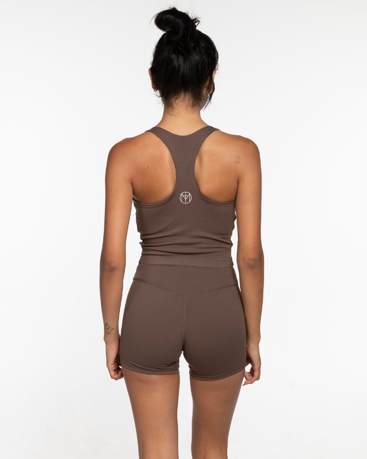 Motivate Movement Racer Tank - Cafe