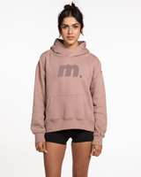 Motivate Movement Womens Hoodie - Clay