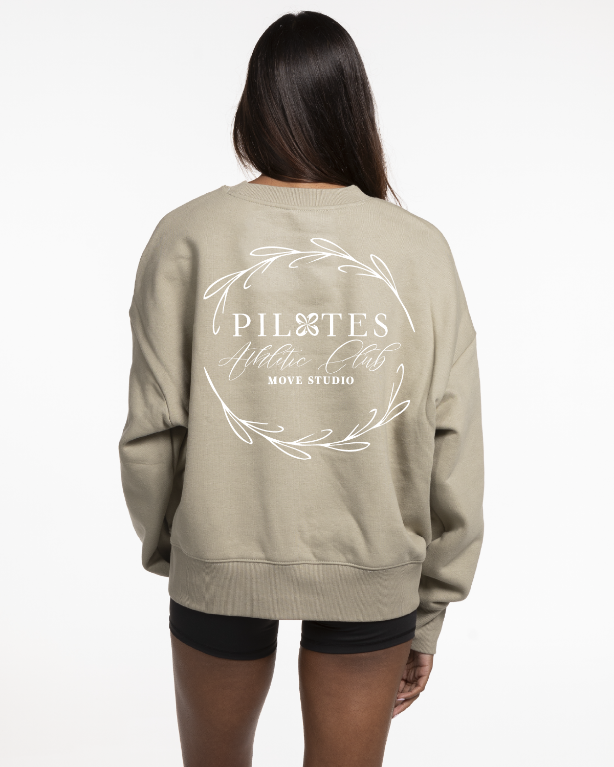 Move Studio Womens Heavyweight Crewneck - Eucalyptus