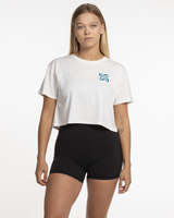 Move Studio Crop Tee - Off White