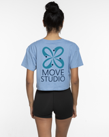 Move Studio Crop Tee - Carolina
