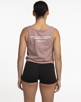 Move Studio Crop Tank - Clay