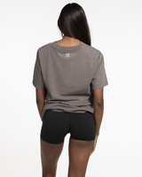 Move Studio Womens Heavyweight Tee - Washed Gray