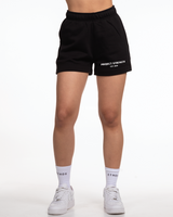 Project Strength Womens Sweat Shorts - Black