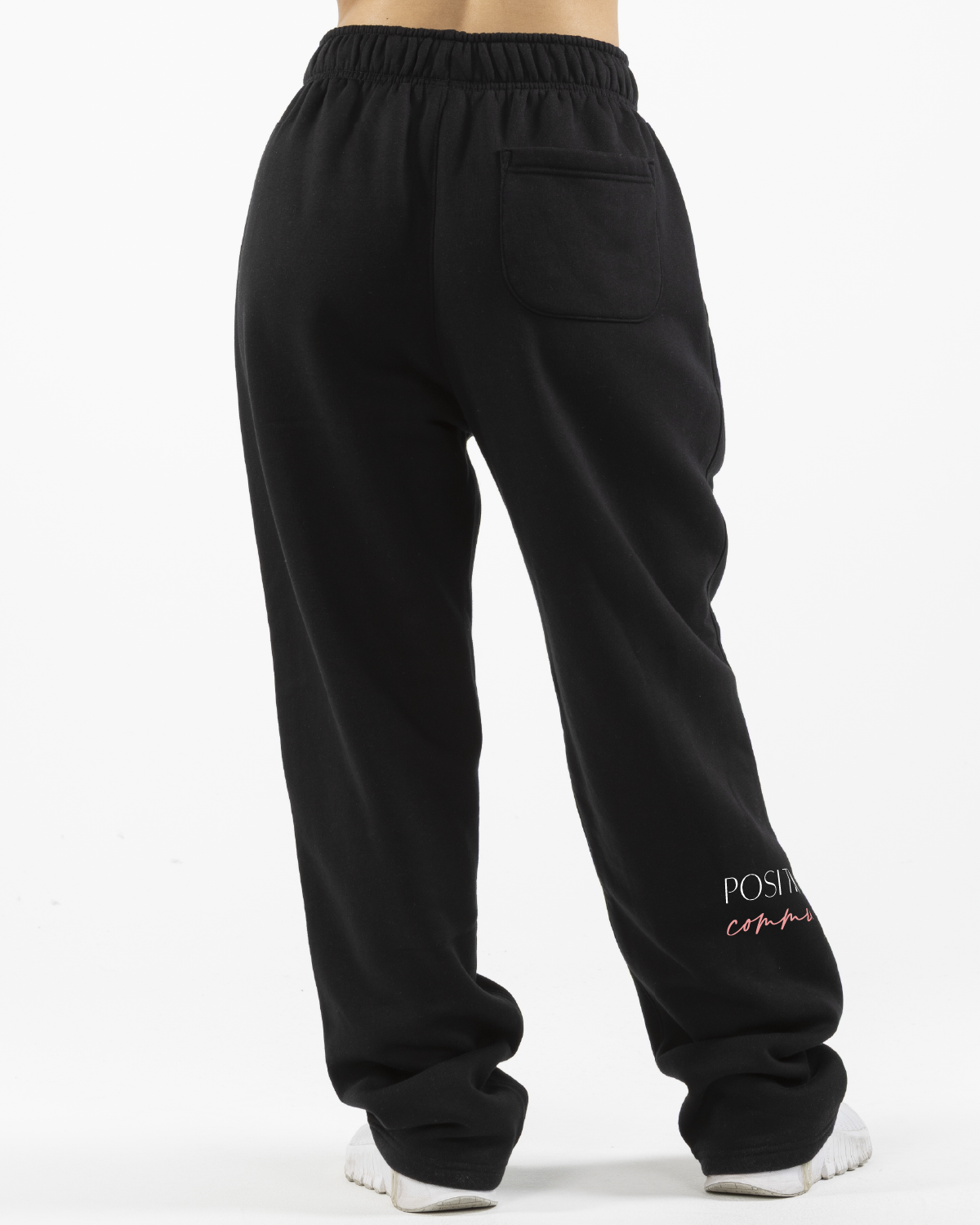 Positively Fit Community Straight Leg Sweatpant - Black