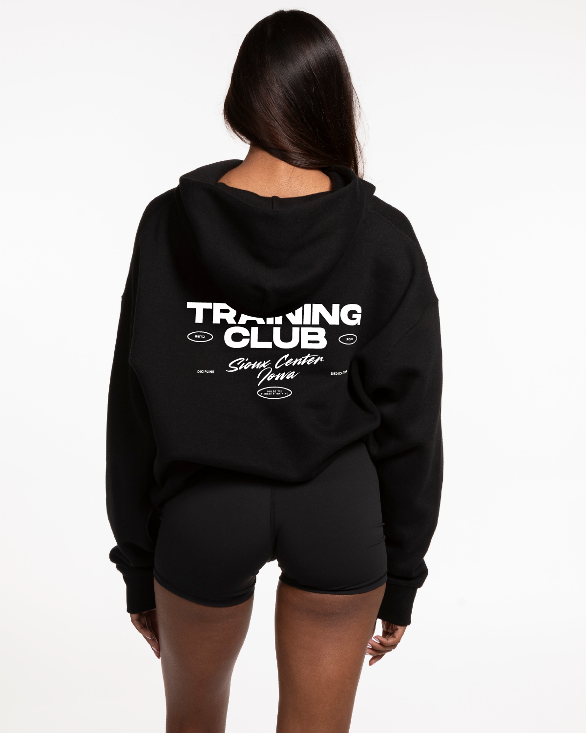 Pulse 712 Womens Hoodie - Black - Sioux Center