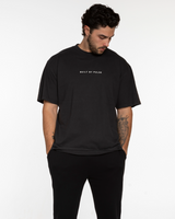 Pulse 712 Mens Heavyweight Tee - Washed Black - Sioux Center
