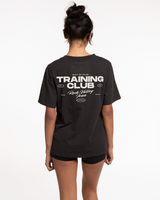Pulse 712 Womens Heavyweight Tee - Washed Black - Rock Valley