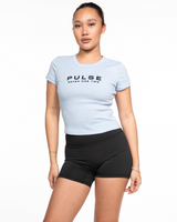 Pulse 712 Micro Rib Baby Tee - Baby Blue