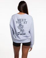 Pulse 712 Womens Crewneck - Powder