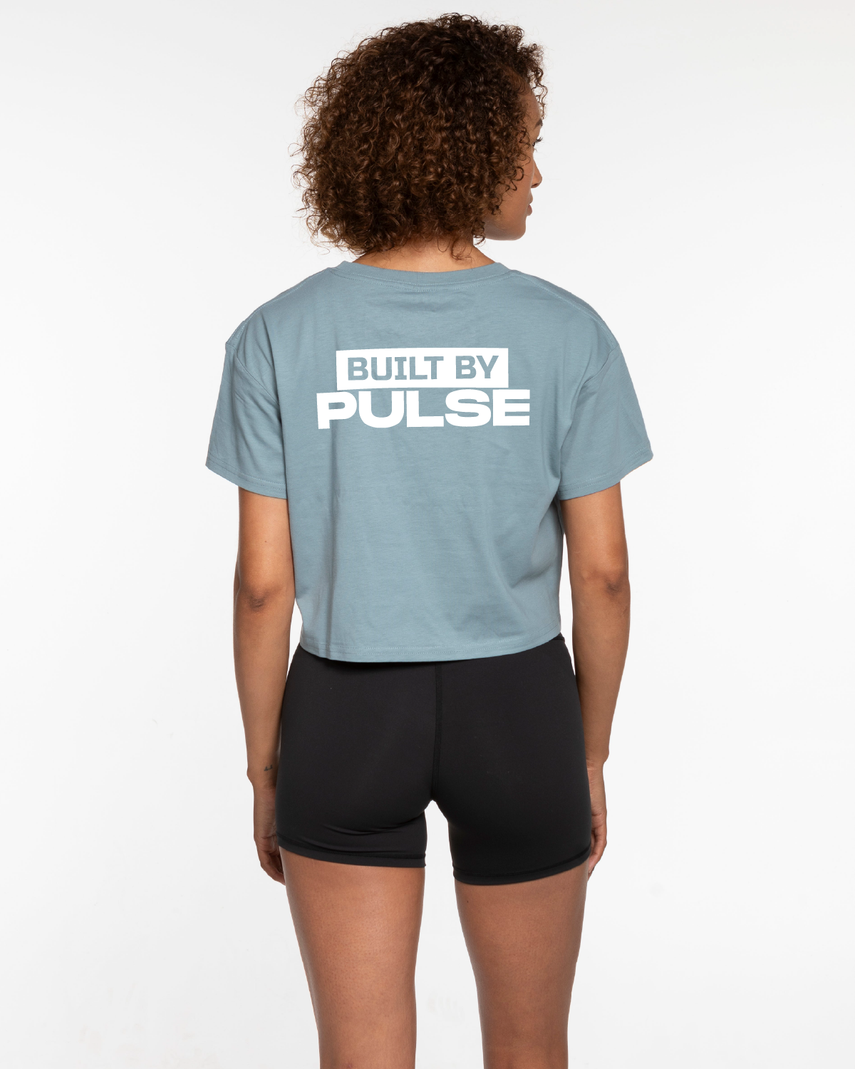 Pulse 712 Crop Tee - Mineral