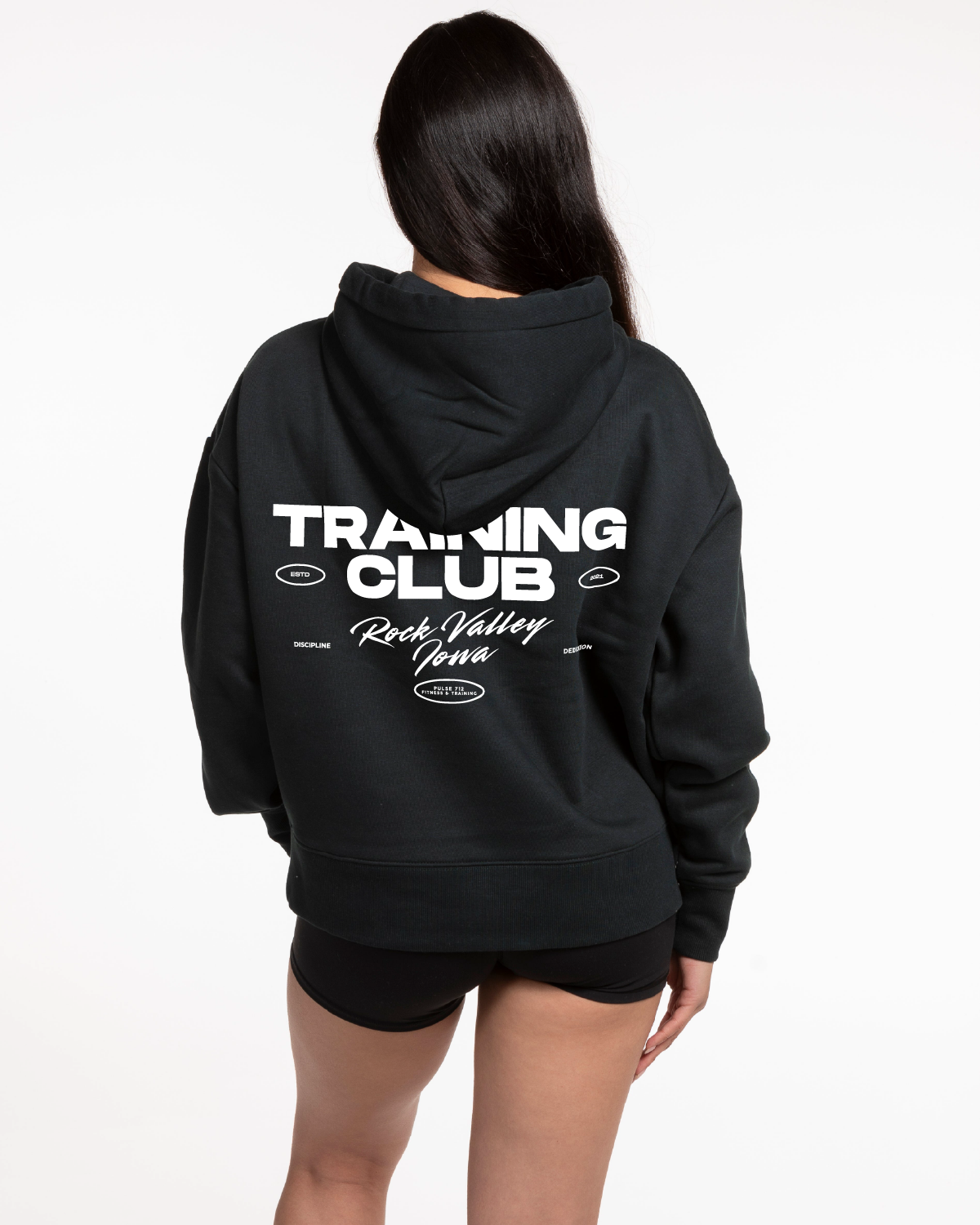 Pulse 712 Womens Heavyweight Hoodie - Pine Green - Rock Valley