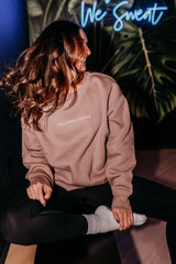 Collective Studios Womens Crewneck - Clay