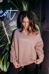 Collective Studios Womens Crewneck - Clay