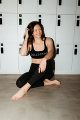 Collective Studios The Box Cut Bra - Black